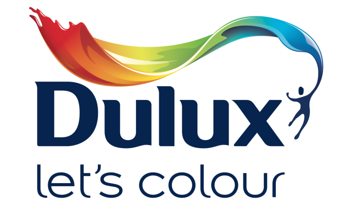 Dulux logo, logotype, emblem