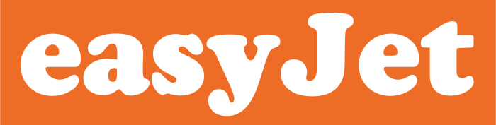 EasyJet logotype, logo, emblem 2