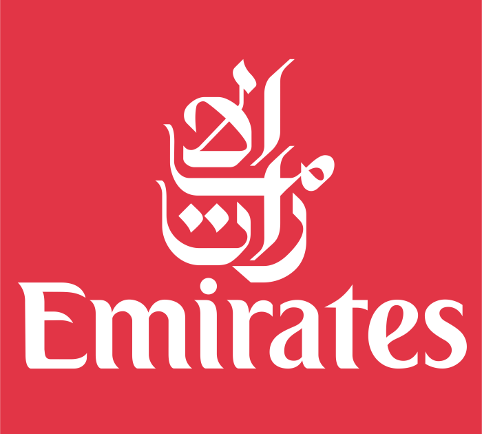Emirates emblem, logotype, logo, 3