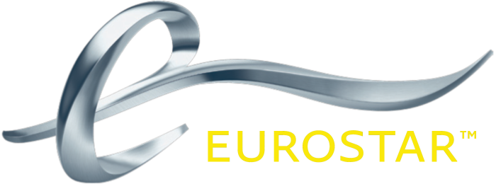 Eurostar logotype, logo, emblem, yellow