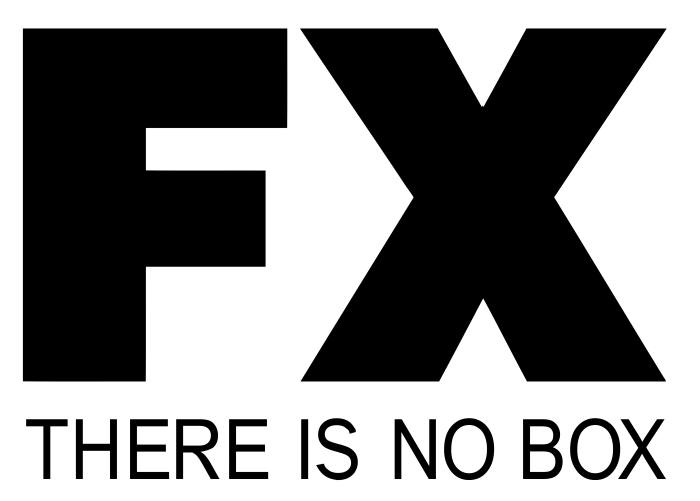FX logo, logotype, emblem