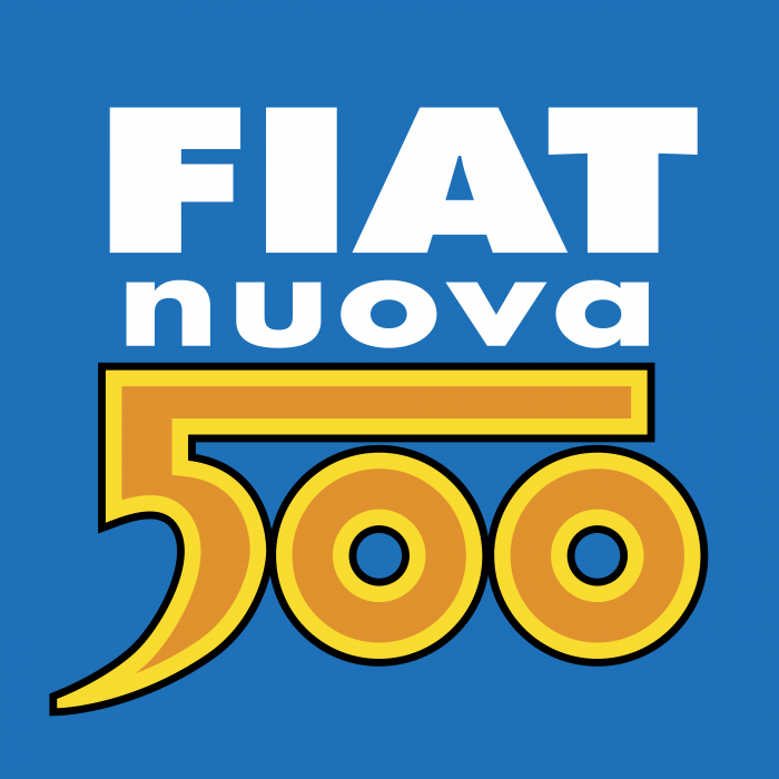 Fiat Nuova logo 500