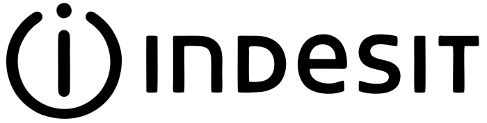 Indesit logo, black