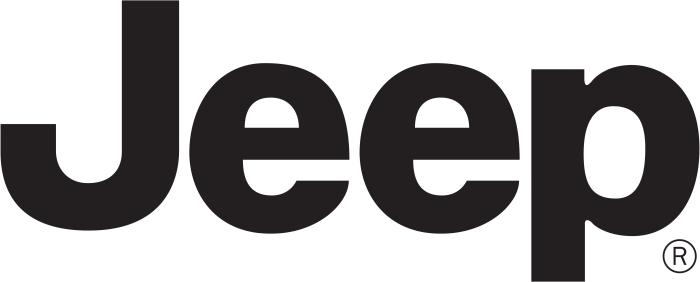 Jeep logo, black