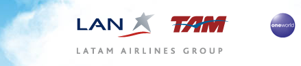 LAN and TAN Airlines website logo