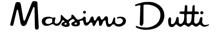 Massimo Dutti logo, black