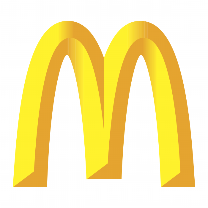 McDonald's logo gold