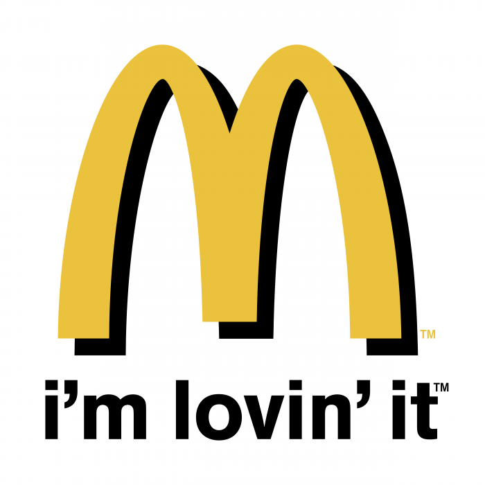 McDonald's logo lovin it