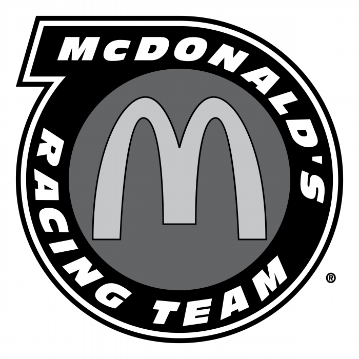 McDonald's logo racing