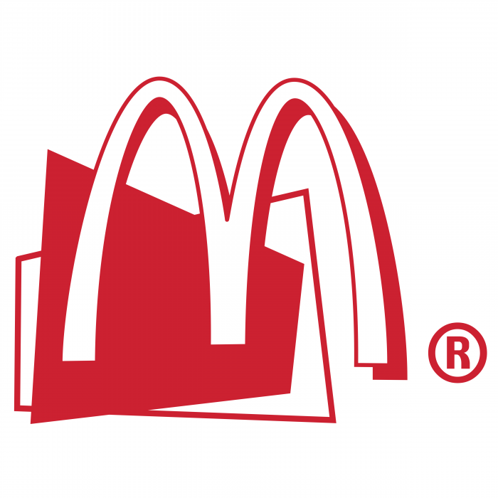 McDonald's logo red white