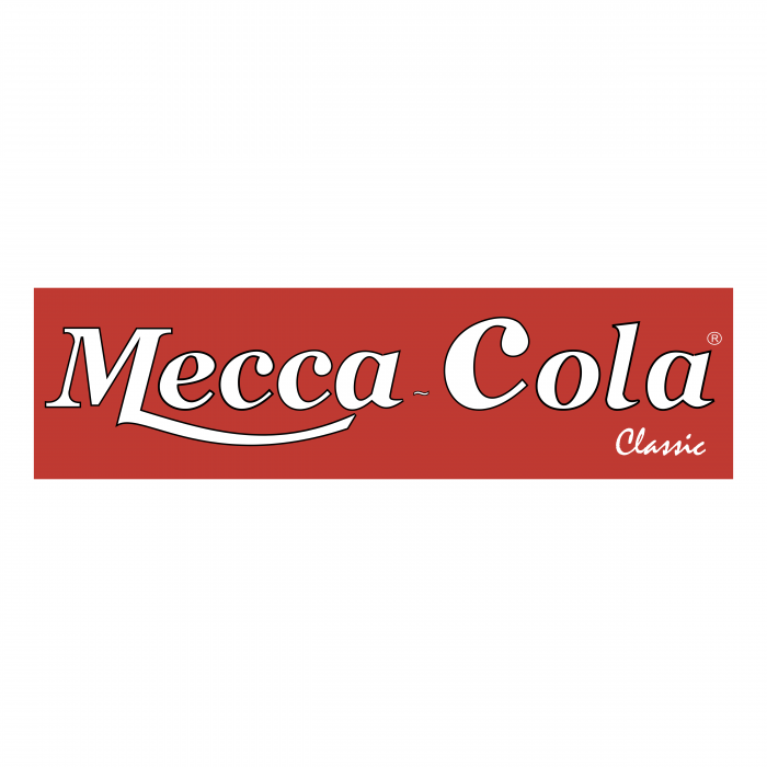 Mecca Cola logo red