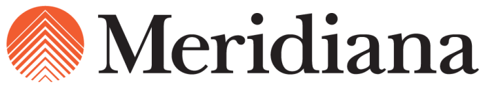 Meridiana logo, logotype, emblem