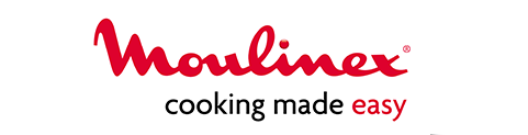 Moulinex website logotype and slogan