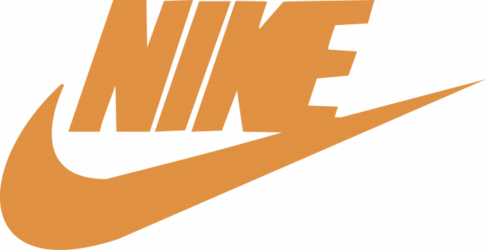 Nike logo orange