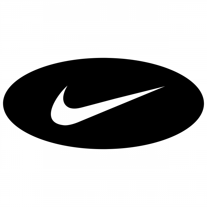 Nike logo oval