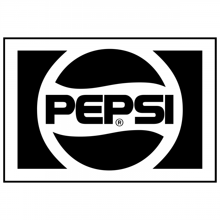 Pepsi logo black