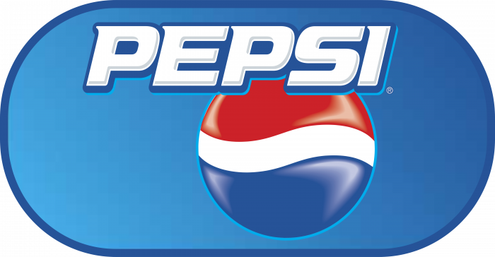 Pepsi logo blue oval
