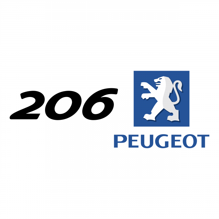 Peugeot logo 206