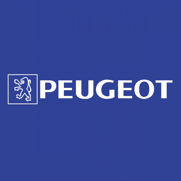 Peugeot logo blue