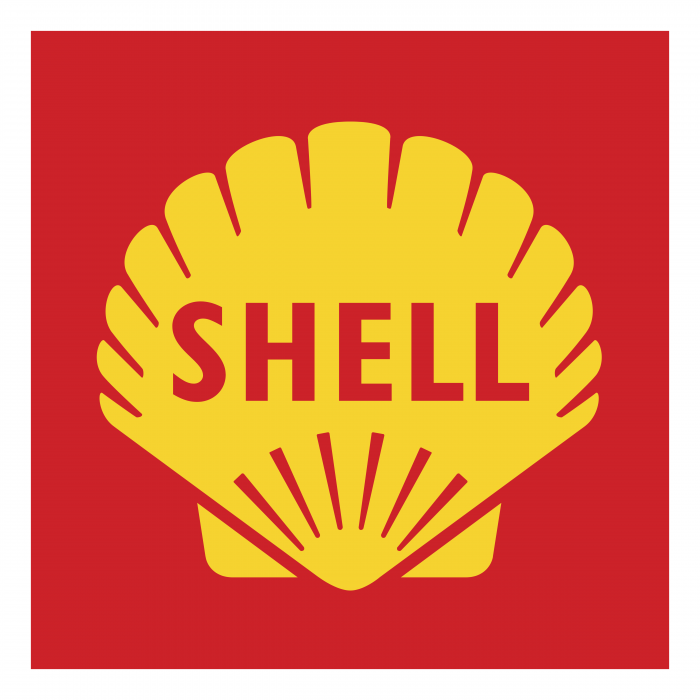 Shell logo cube