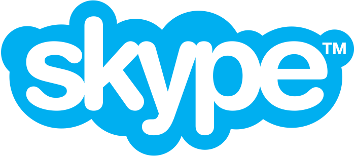 Skype logo, logotype, emblem