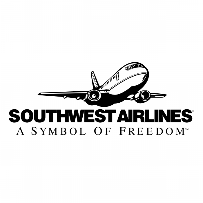 Southwest Airlines logo black