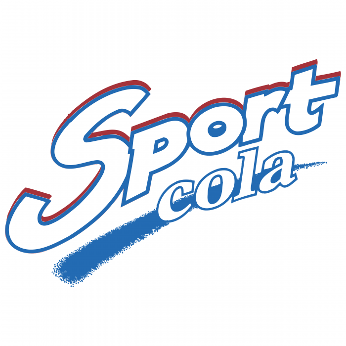 Sport Cola logo blue