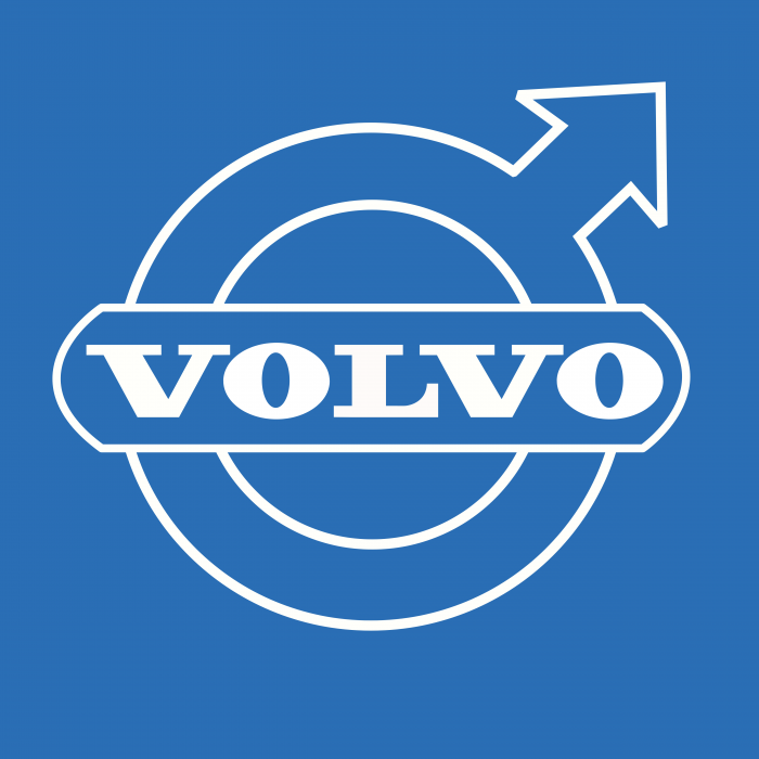 Volvo logo blue