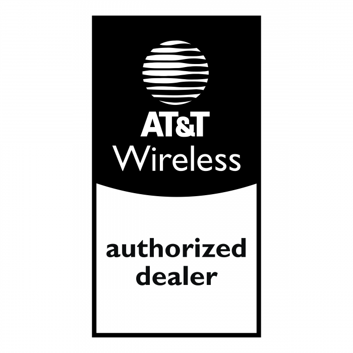 AT&T Wireless logo vertical