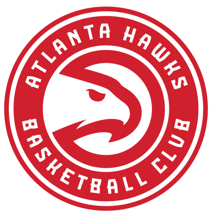 Atlanta Hawks logo, transparent bg