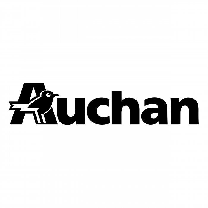 Auchan logo black