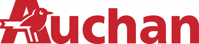 Auchan logo red