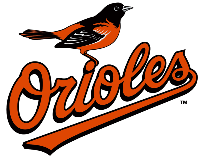 Baltimore Orioles logo, symbol, white background