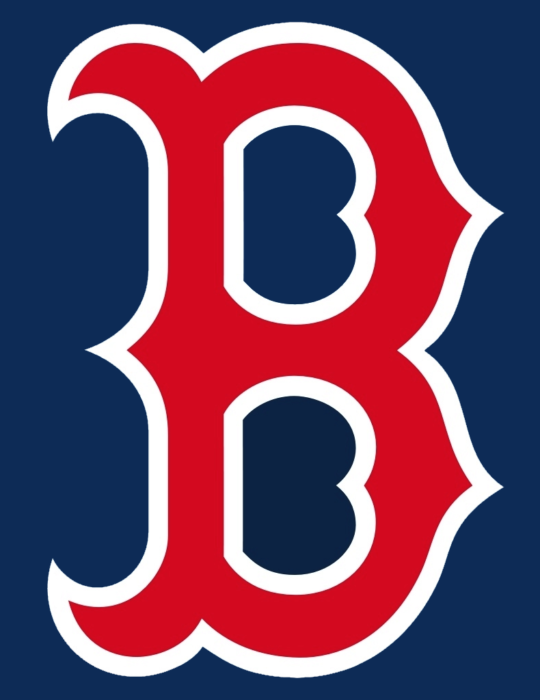 Boston red sox logo, blue