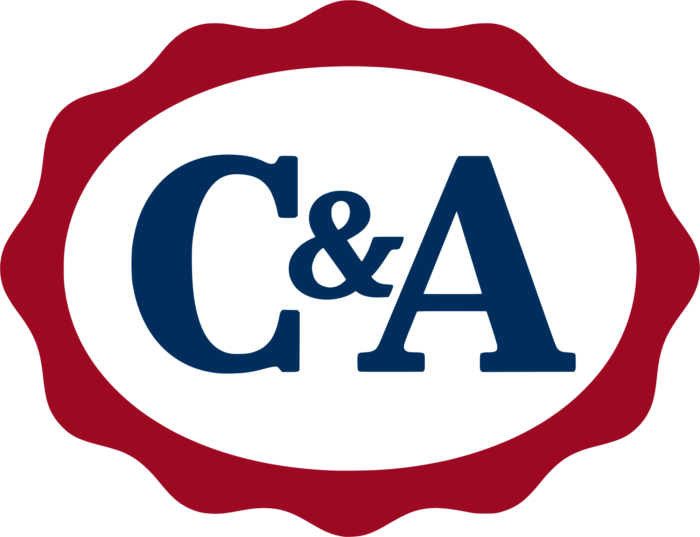 C&A logo, logotype, emblem