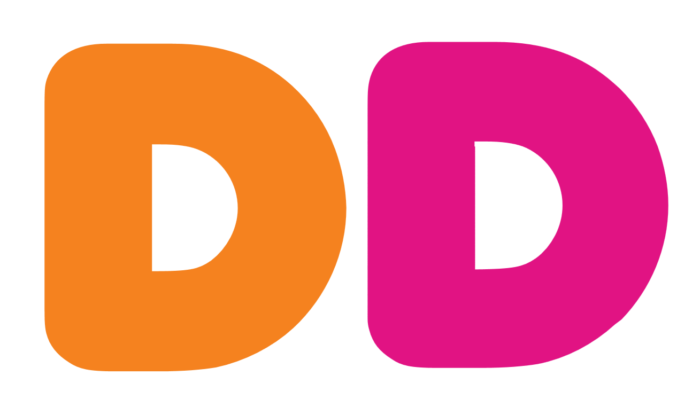 DD logo, logotype (Dunkin Donuts)