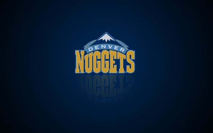 Denver Nuggets wallpaper with logo, widescreen 1920x1200, 16x10