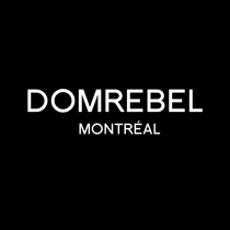 Dom Rebel logotype, black