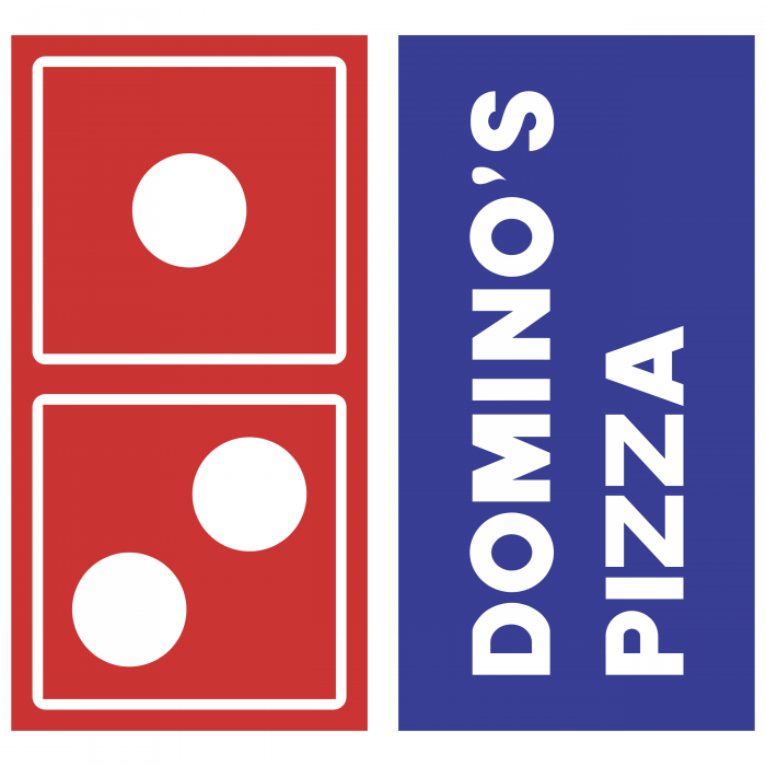 Domino's Pizza logo vertical