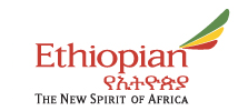 Ethiopian Airlines logo and slogan