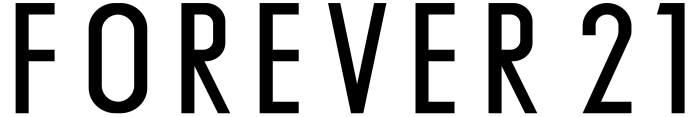 Forever 21 logo, wordmark