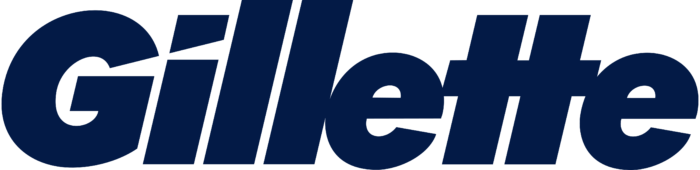 Gillette logo, logotype, wordmark
