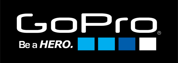 GoPro logo, logotype