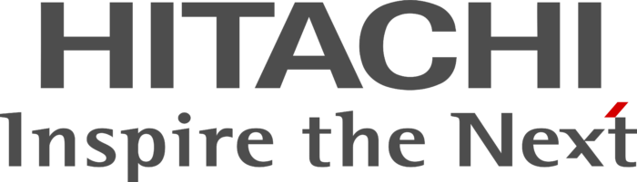 Hitachi logo, slogan
