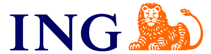 ING logo, logotype, lion
