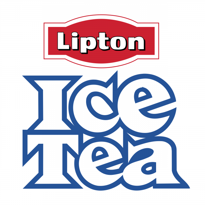 Ice Tea logo blue