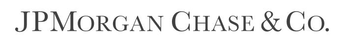 JPMorgan Chase & Co logo, gray
