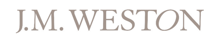 J. M. Weston logo, gray
