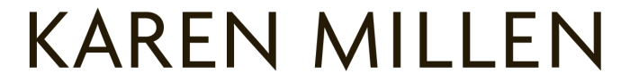 Karen Millen logo, wordmark, logotype