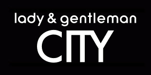 Lady & Gentleman City logo, logotype, black